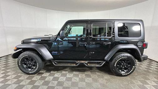 Black Clearcoat 2023 Jeep Wrangler 4xe Willys