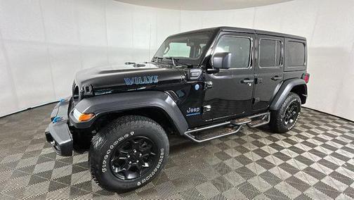 Black Clearcoat 2023 Jeep Wrangler 4xe Willys