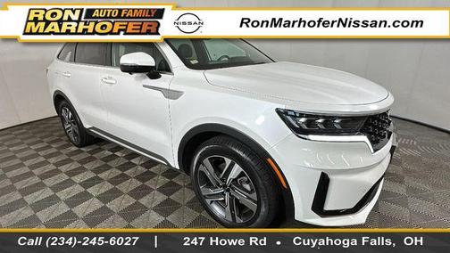Snow White Pearl 2023 Kia Sorento Plug-In Hybrid SX Prestige