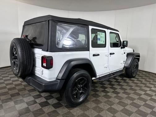 Bright White Clearcoat 2020 Jeep Wrangler Unlimited Sport