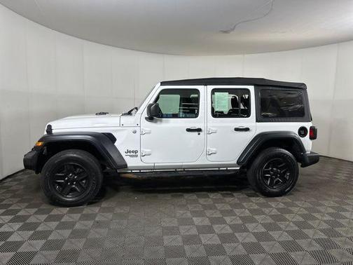 Bright White Clearcoat 2020 Jeep Wrangler Unlimited Sport