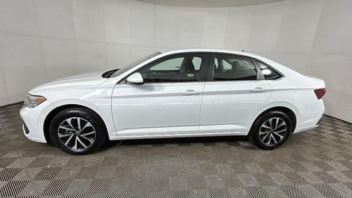Pure White 2024 Volkswagen Jetta 1.5T S