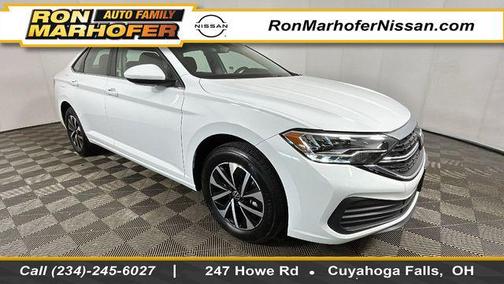 Pure White 2024 Volkswagen Jetta 1.5T S