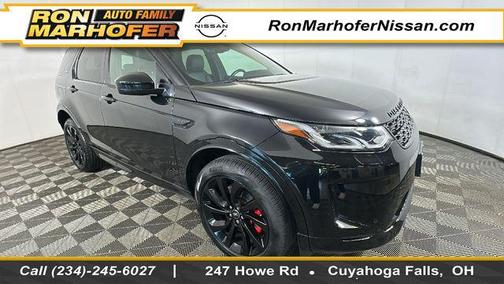 Santorini Black Metallic 2023 Land Rover Discovery Sport SE R-Dynamic