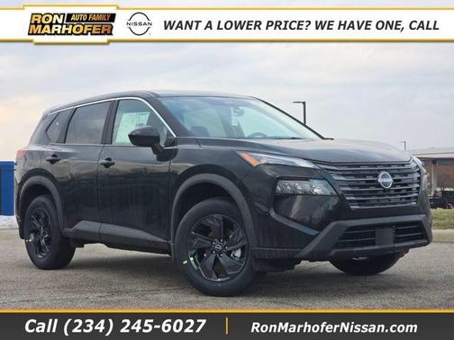 Super Black 2026 Nissan Rogue SV