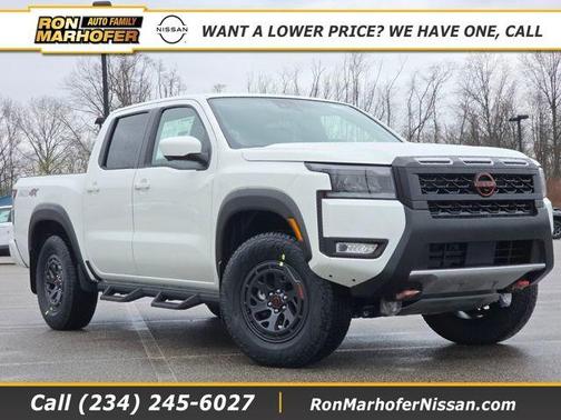 Glacier White 2026 Nissan Frontier PRO-4X