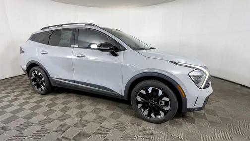 Wolf Gray 2023 Kia Sportage X-Line