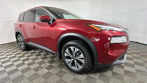 Scarlet Ember Tintcoat 2021 Nissan Rogue SV