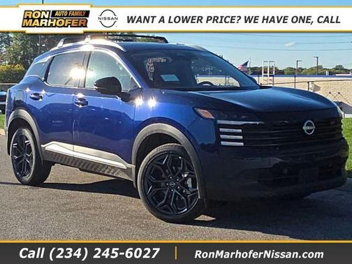 Deep Blue Pearl 2026 Nissan Kicks SR