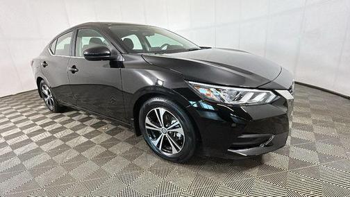 Super Black 2023 Nissan Sentra SV