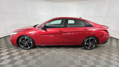 Scarlet Red Pearl 2023 Hyundai ELANTRA N Line