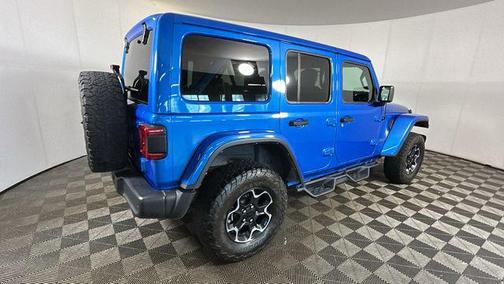 Hydro Blue Pearlcoat 2022 Jeep Wrangler Unlimited 4xe Rubicon