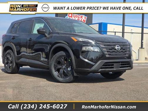 Super Black 2026 Nissan Rogue SV