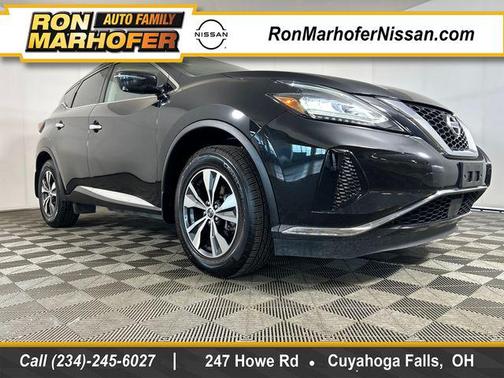 Magnetic Black Pearl 2021 Nissan Murano SV Intelligent AWD