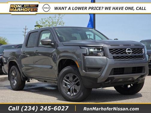 Gun Metallic 2026 Nissan Frontier SV
