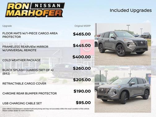 Gun Metallic 2026 Nissan Rogue SV