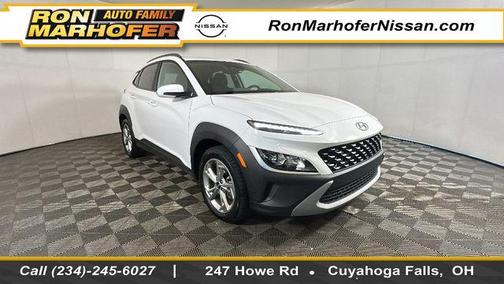 Lunar White 2023 Hyundai KONA SEL