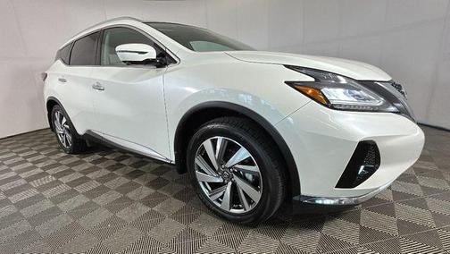 Pearl White Tricoat 2021 Nissan Murano SL Intelligent AWD