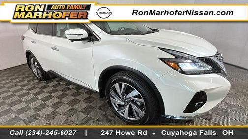 Pearl White Tricoat 2021 Nissan Murano SL Intelligent AWD