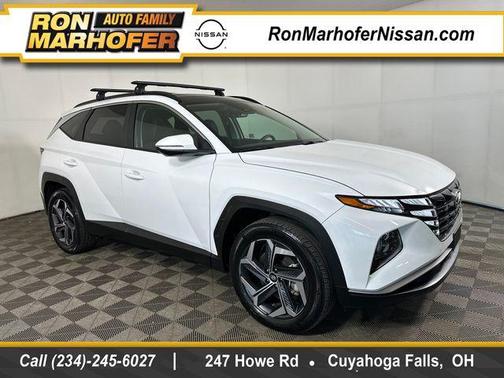 White Pearl 2024 Hyundai TUCSON Hybrid SEL Convenience