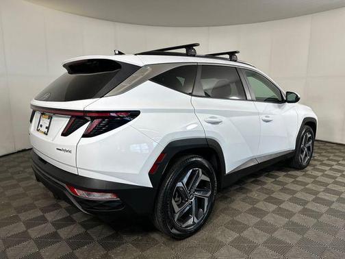 White Pearl 2024 Hyundai TUCSON Hybrid SEL Convenience