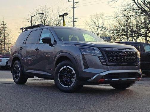 Gun Metallic 2026 Nissan Pathfinder Rock Creek