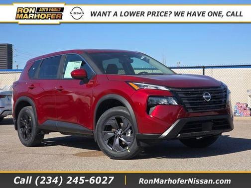 Scarlet Ember Tintcoat 2026 Nissan Rogue SV