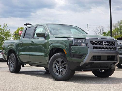 Tactical Green Metallic 2026 Nissan Frontier SV
