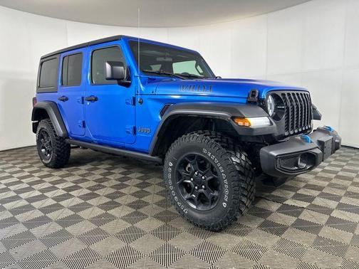 Hydro Blue Pearlcoat 2023 Jeep Wrangler 4xe Base
