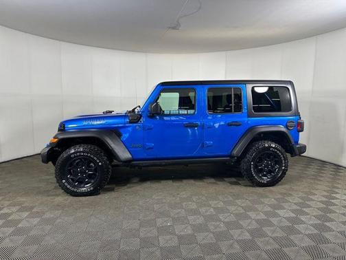 Hydro Blue Pearlcoat 2023 Jeep Wrangler 4xe Base