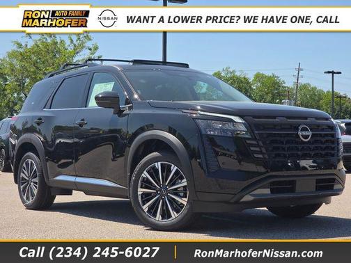 Super Black 2026 Nissan Pathfinder Platinum