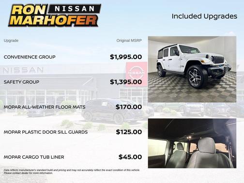 Bright White Clearcoat 2024 Jeep Wrangler 4xe Sport S