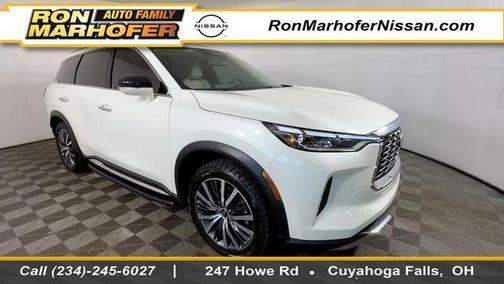 Majestic White 2022 INFINITI QX60 SENSORY