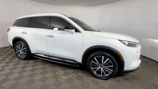 Majestic White 2022 INFINITI QX60 SENSORY