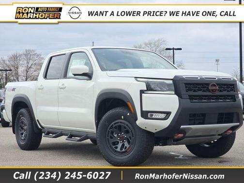 Glacier White 2026 Nissan Frontier PRO-4X