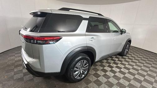 Brilliant Silver Metallic 2025 Nissan Pathfinder SV 4WD