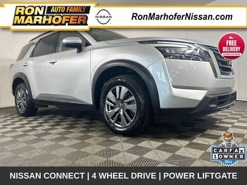 Brilliant Silver Metallic 2025 Nissan Pathfinder SV 4WD