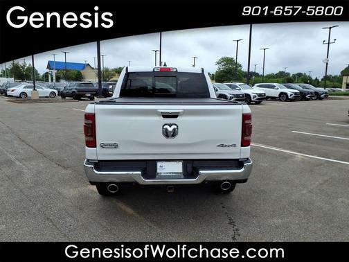 Ivory White Tri-Coat Pearlcoat 2019 RAM 1500 Limited