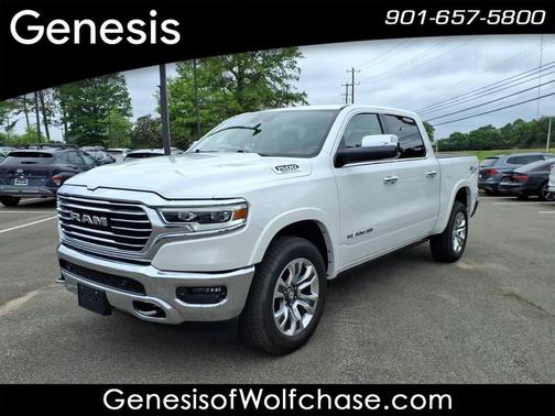Ivory White Tri-Coat Pearlcoat 2019 RAM 1500 Limited