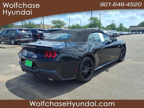 Shadow Black 2024 Ford Mustang GT Premium
