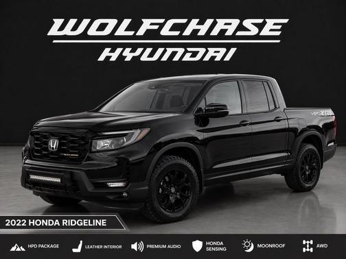 Obsidian Blue Pearl 2022 Honda Ridgeline RTL