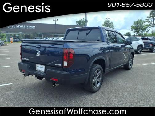 Obsidian Blue Pearl 2022 Honda Ridgeline RTL