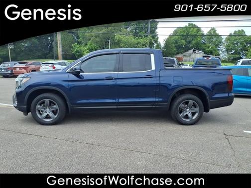 Obsidian Blue Pearl 2022 Honda Ridgeline RTL
