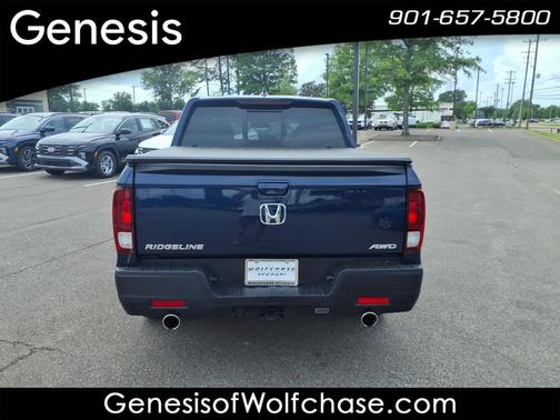 Obsidian Blue Pearl 2022 Honda Ridgeline RTL