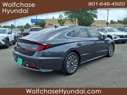 Portofino Gray 2022 Hyundai SONATA Hybrid Limited