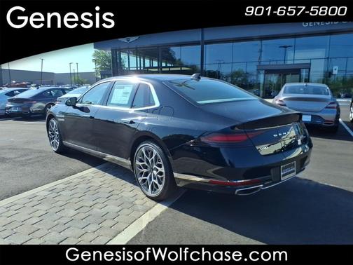 Maui Black 2026 Genesis G90 3.5T e-SC
