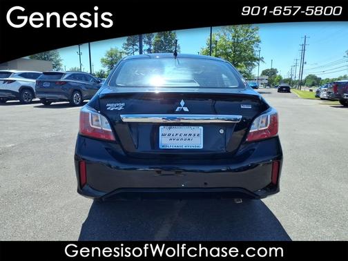 Jet Black Metallic 2024 Mitsubishi Mirage G4 LE