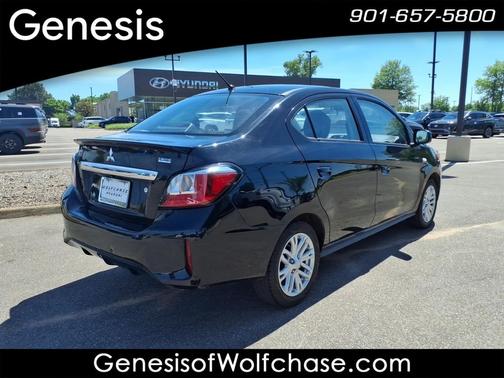 Jet Black Metallic 2024 Mitsubishi Mirage G4 LE