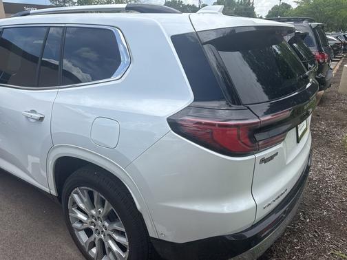 White Frost Tricoat 2024 GMC Acadia Denali