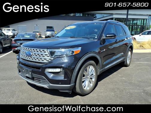 Black Metallic 2021 Ford Explorer Limited